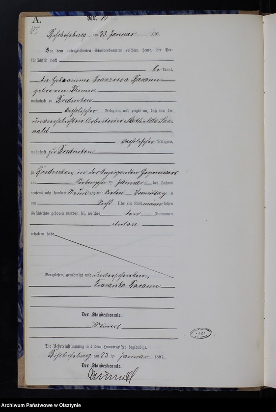 image.from.unit.number "Geburts-Neben-Register Nr 1 - 310"