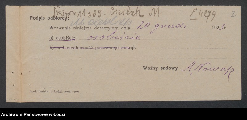 Obraz 4 z jednostki "Michał Cieślak- sklep kolonialno-spożywczy"