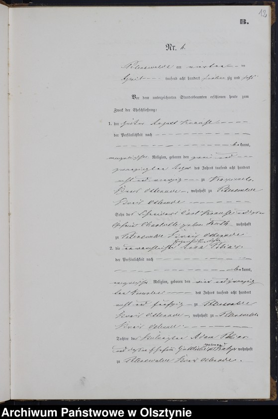 image.from.unit.number "Heiraths-Neben-Register Nr 1 - 20"