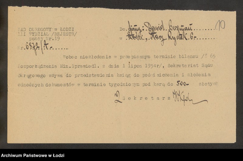 Obraz 12 z jednostki "Dawid Bergman – sklep spożywczy"