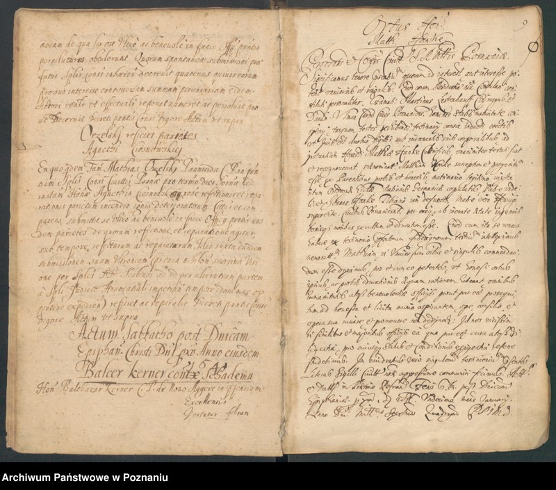 Obraz 13 z jednostki "Protocolon anni 1641actorum officii consularis Posnaniensis."