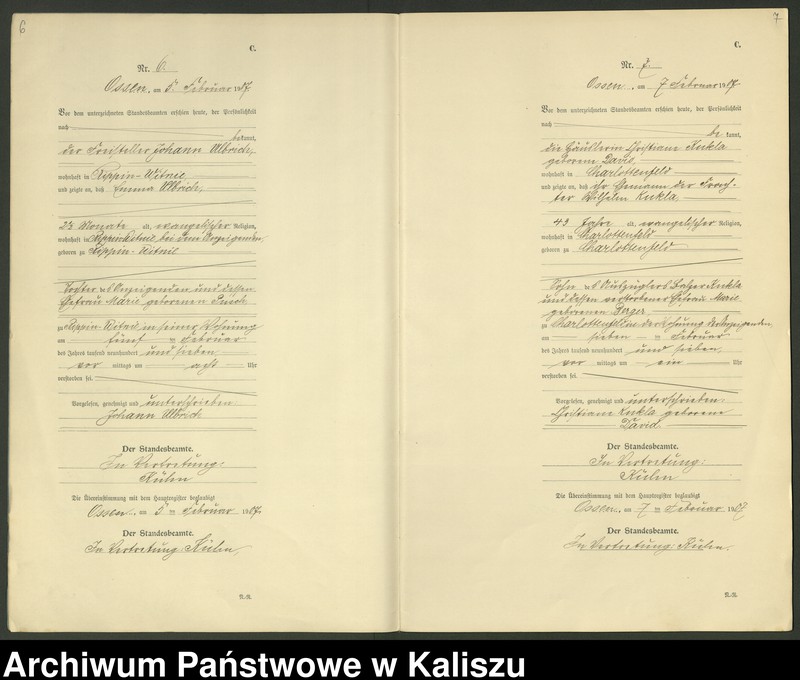 Obraz 6 z jednostki "[Księga zgonów]"