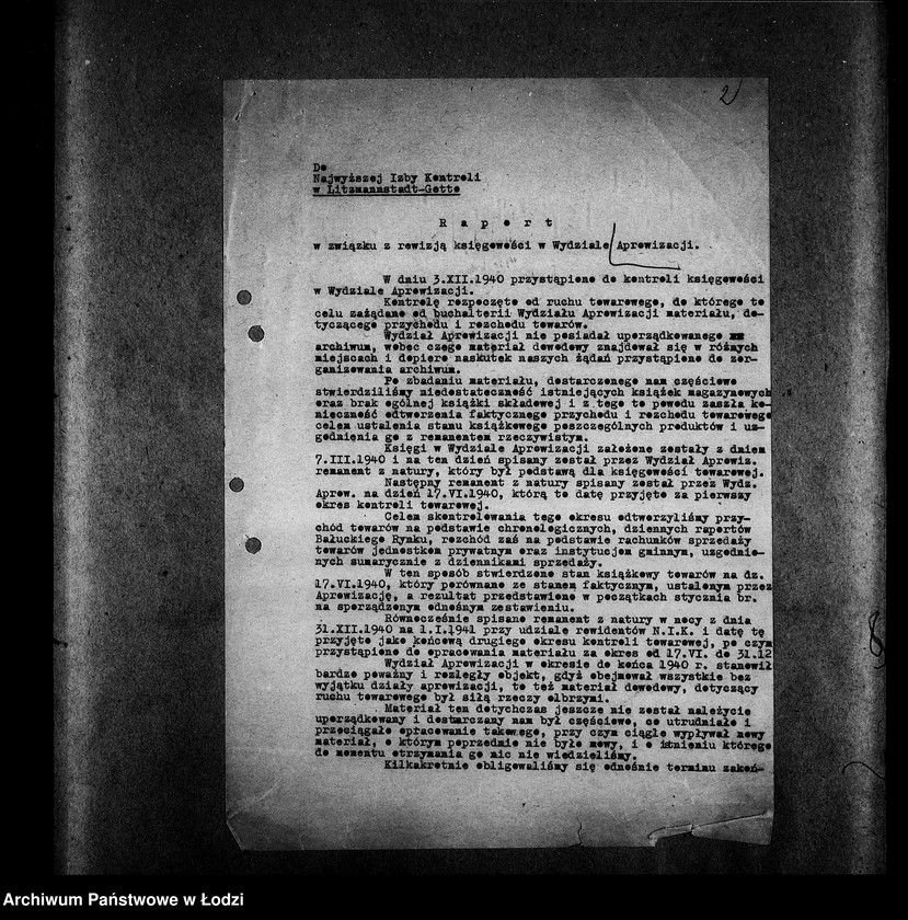 Obraz 5 z jednostki "[Protokoły i raporty z lustracji wydziałów i resortów]"