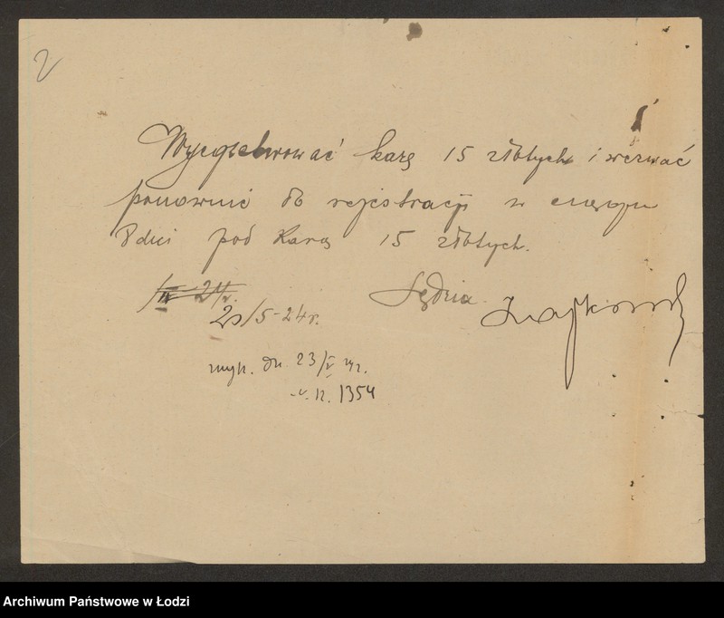 Obraz 4 z jednostki "Menachen Groszz- sprzedaż skór"