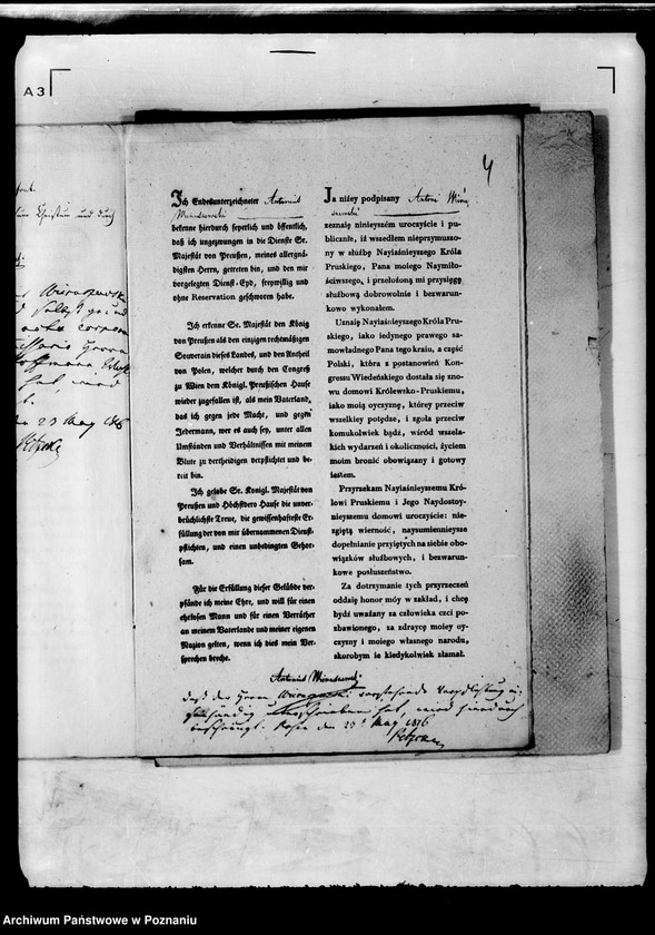 Obraz 9 z jednostki "Personalia des Regierungssekretärs Herrn Wieruszewski."