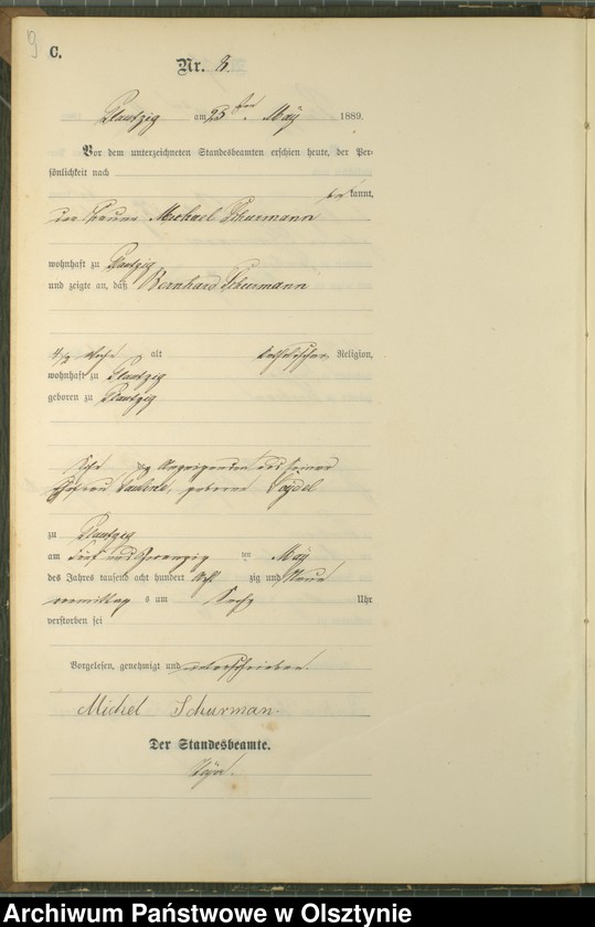 image.from.unit.number "Sterbe-Haupt-Register nr 1 - 23"