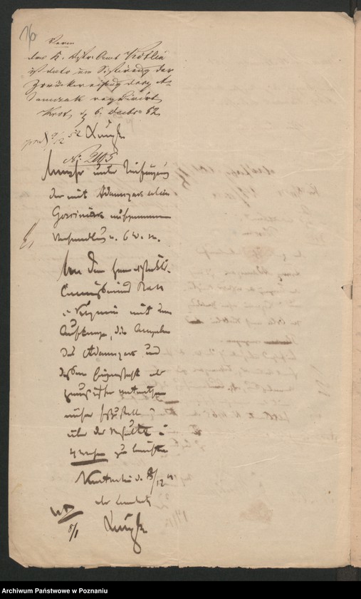 Obraz 19 z jednostki "A. betr. Personalia der polnischen Überläufer Franz und Sofia Adamczak /al. Gościniak, Adamiak/"