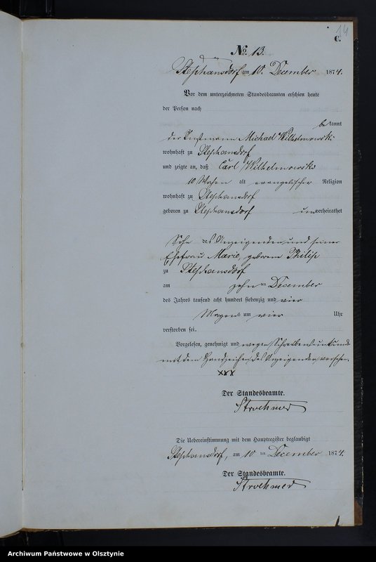 image.from.unit.number "Sterbe-Neben-Register Nr 1 - 14"