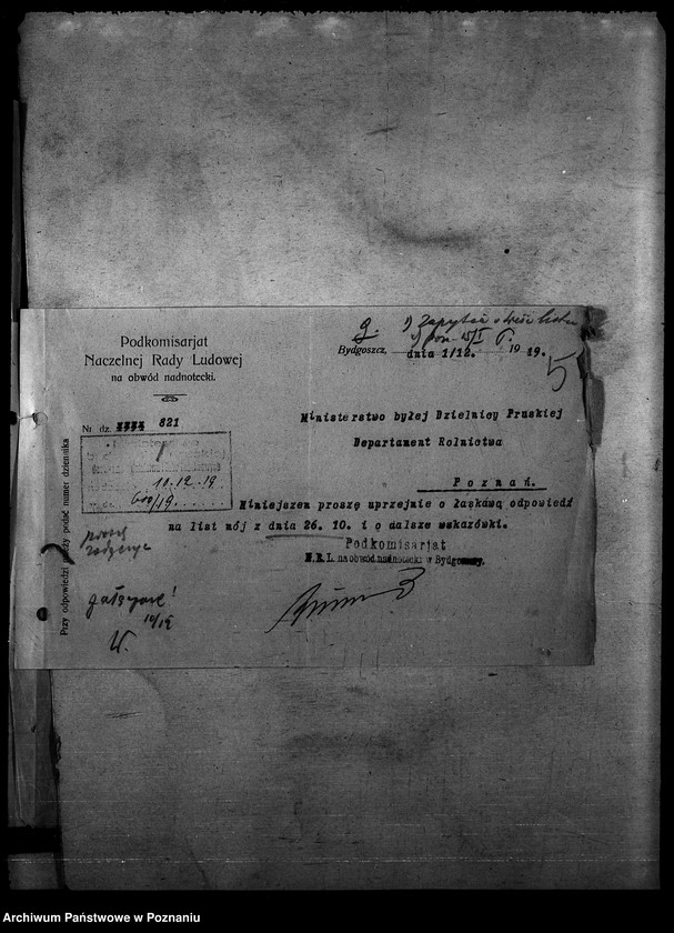 Obraz 9 z jednostki "Podkomisariat na obwód nadnotecki"