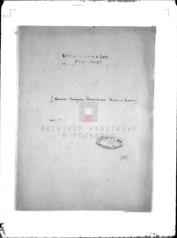 Obraz 4 z jednostki "/Katolickie Towarzystwo Rzemieślników Polskich w Poznaniu/"