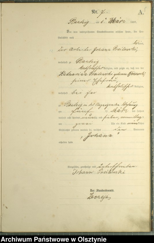 image.from.unit.number "Geburts-Haupt-Register Nr 1 - 46"