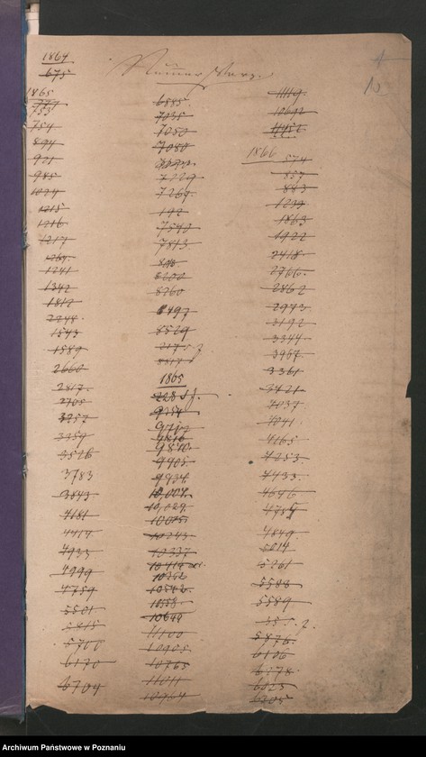 Obraz 5 z jednostki "Die aus Anlass der pollnischen Insurrektion stattgefundene Uebertritt polnischer und diesseitiger Untertanen."