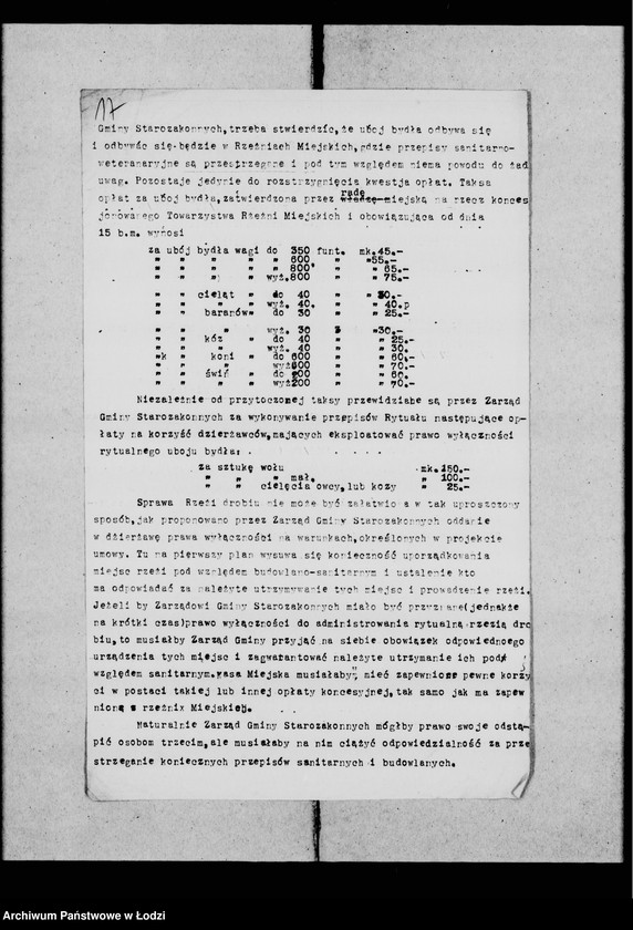 Obraz 20 z jednostki "Sprawy uboju bydła i rzezi ptactwa"