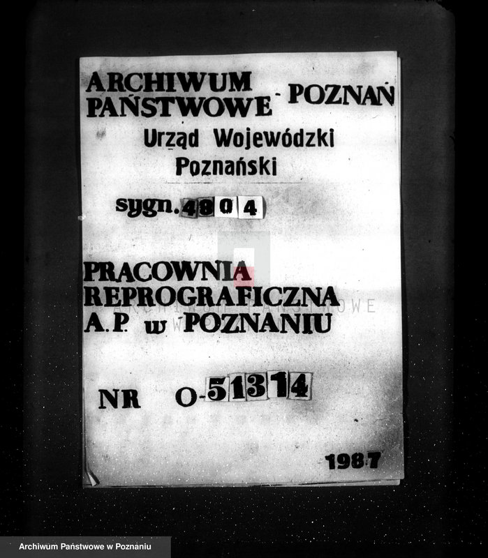Obraz 1 z jednostki "Fabryka maszyn w Poznaniu własność Ntsche i ska nr woj. 7219"