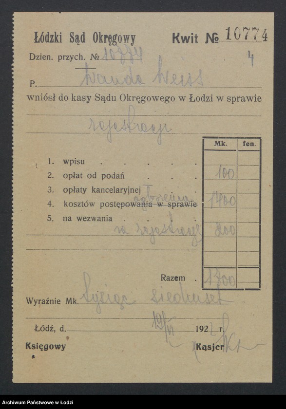 Obraz 6 z jednostki "Wanda Machnik – „Wanda” magazyn kapeluszy"