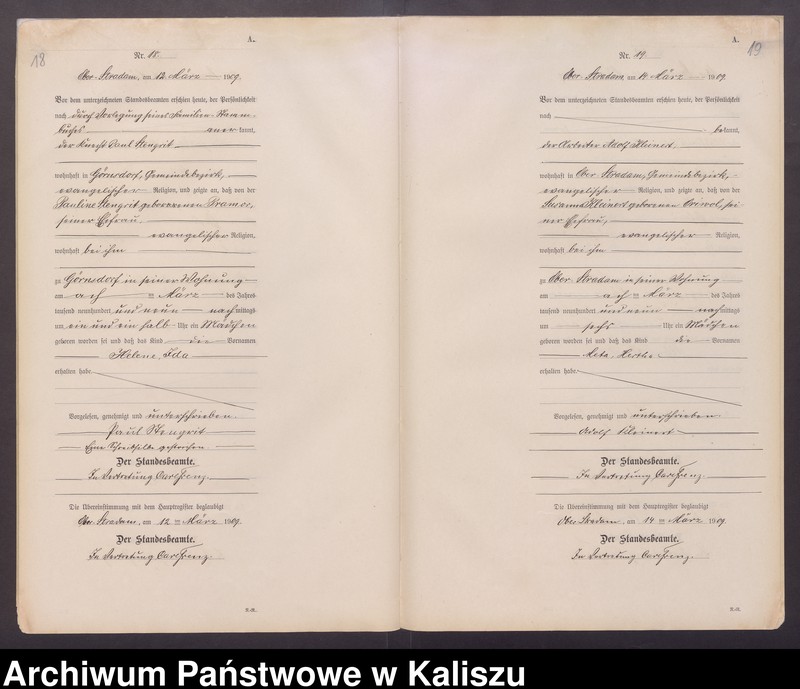 Obraz 13 z jednostki "[Księga urodzeń]"