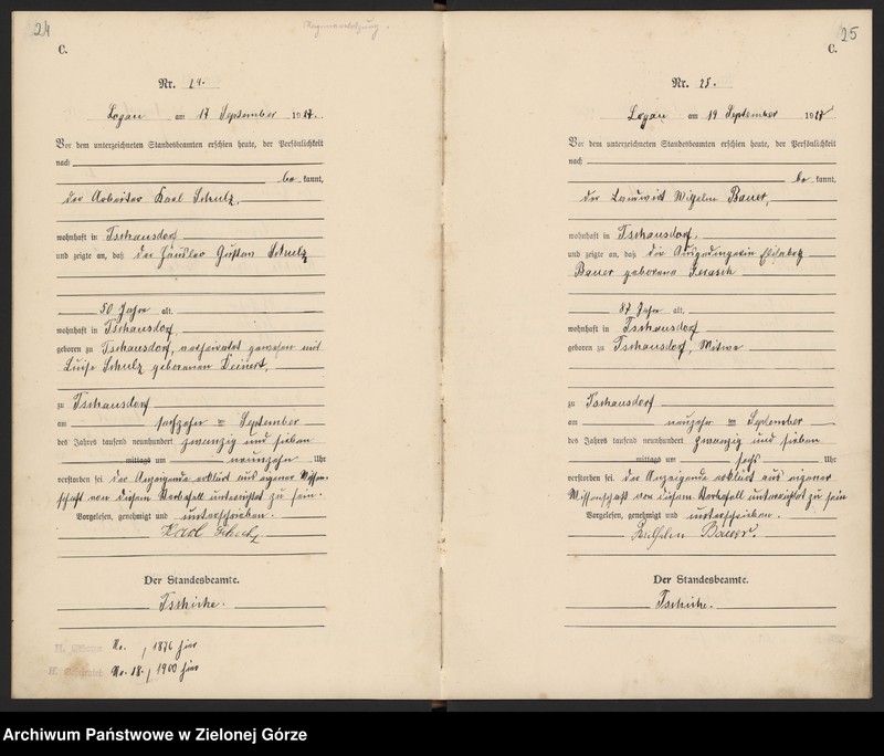 Obraz 15 z jednostki "[Księga zgonów]"