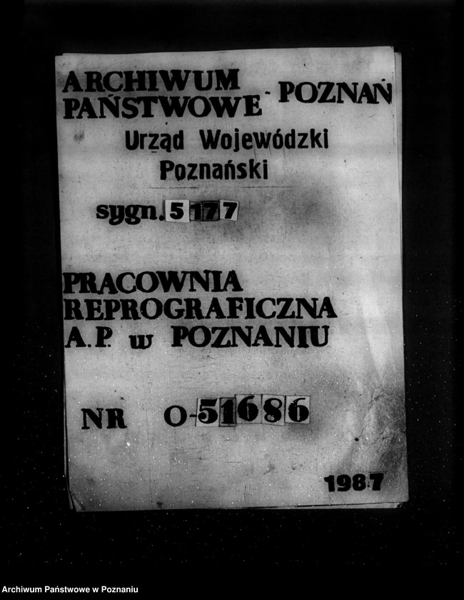 Obraz 1 z jednostki "Zatwierdzenie projektu urządzania zakładu przemysłowego Firmy Płótno S. Akcyjna W Stęszewie powiat poznański nr 516"
