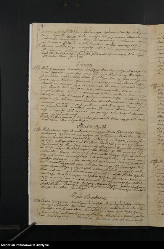 image.from.unit.number "Akta Zeyscia Gminy Janowskiey w Departamencie Płockim Powiecie Przasnyskim Spisane 1810/11"