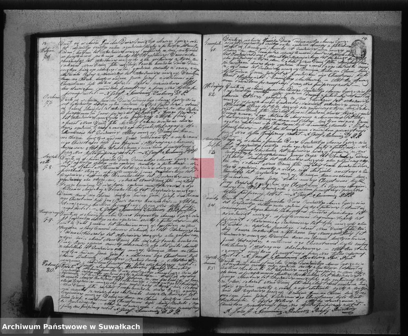 image.from.unit.number "Duplikat urodzonych, zaślubionych i umarłych parafii puńskiey roku 1836"