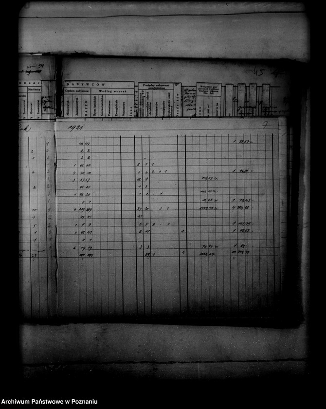 Obraz 11 z jednostki "Sprawy parcelacyjne zestawienie /wykaz/ parcelacji rządowej, prywatnej /z terenów powiatów- bydgoskiego, inowrocławskiego, szubińskiego, wyrzyskiego/"