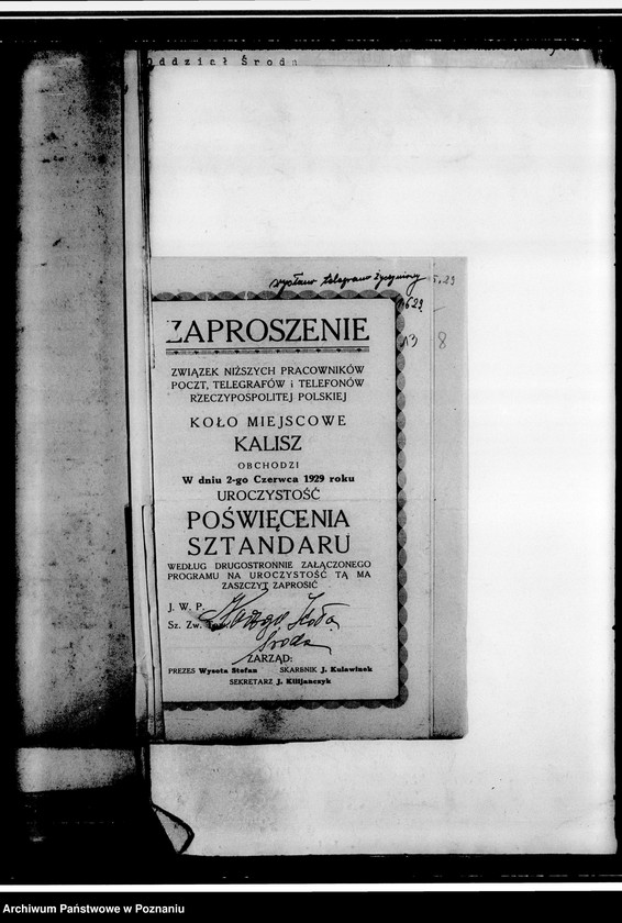 image.from.unit.number "Okólniki i korespondencja Zarządu Okręgowego"