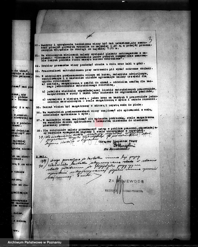 Obraz 7 z jednostki "/Zatwierdzenie projektu budowy tartaku M. i K. Klupieciów w Kiełczewie pow. Kościan/"