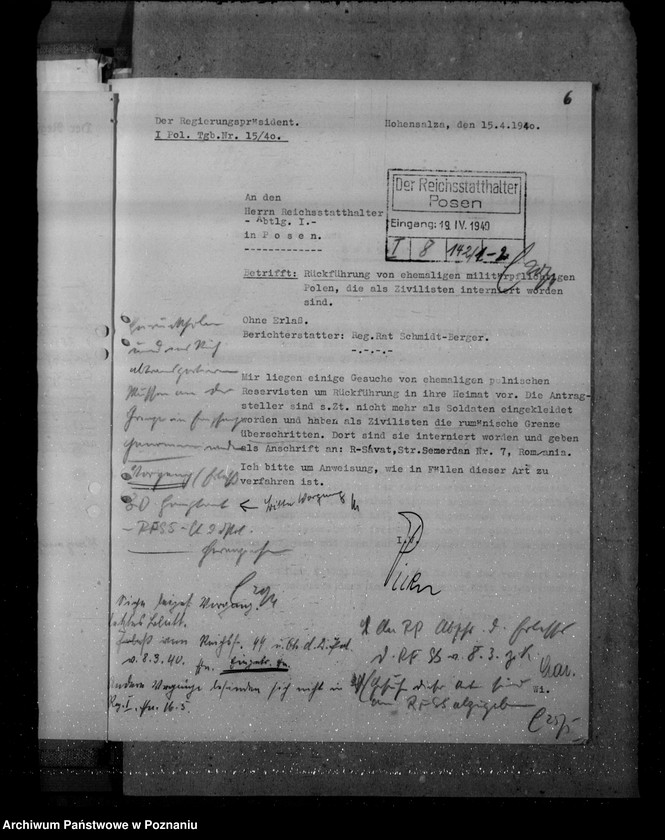 Obraz 10 z jednostki "Polnische Internierte aus Litauen und Ungarn"