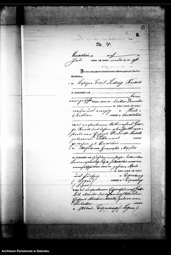 image.from.unit.number "Księga małżeństw"