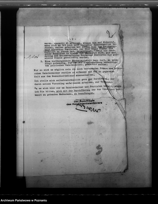 Obraz 6 z jednostki "Berufsübung polnischer Dentisten"