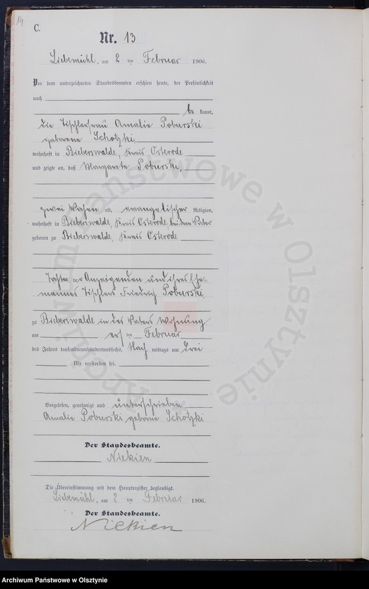 image.from.unit.number "Sterbe-Neben-Register Nr 1 - 78"