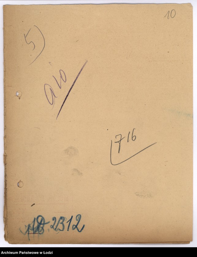 Obraz 13 z jednostki "[Korespondencja i okólniki w sprawach przynależności państwowej, wyznaniowych, administracyjnych itp.]"