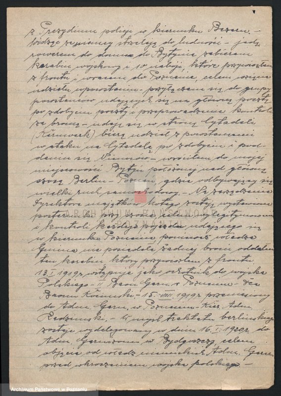 Obraz 12 z jednostki "Życiorysy powstańców wielkopolskich: H - tom ll /Hoffmann Roman - Hytry Stanisław/."