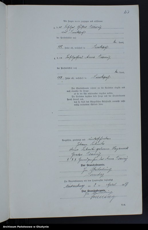 image.from.unit.number "Heirats-Neben-Register Nr 1 - 20"