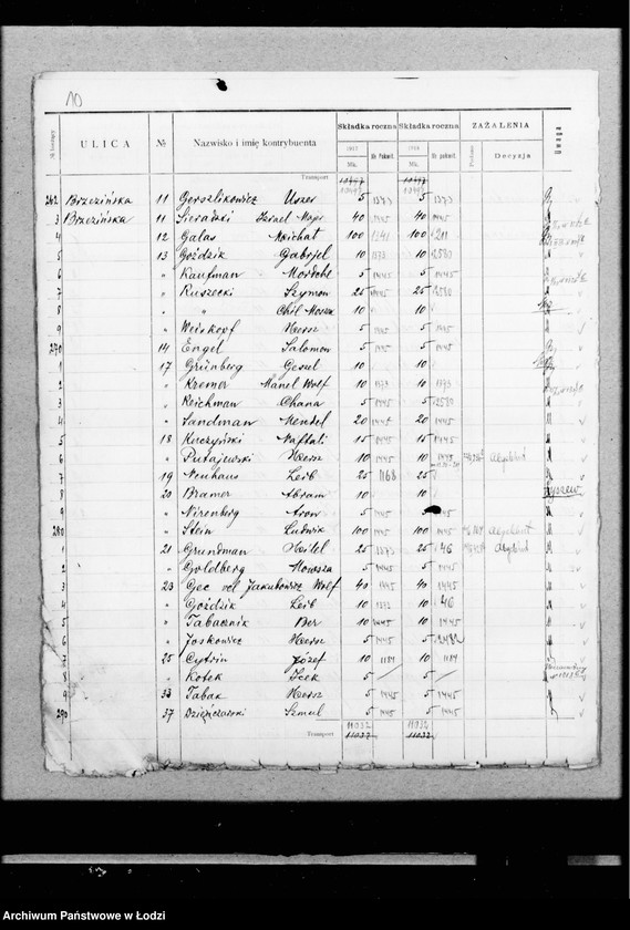 Obraz 14 z jednostki "[Składki gminne]"