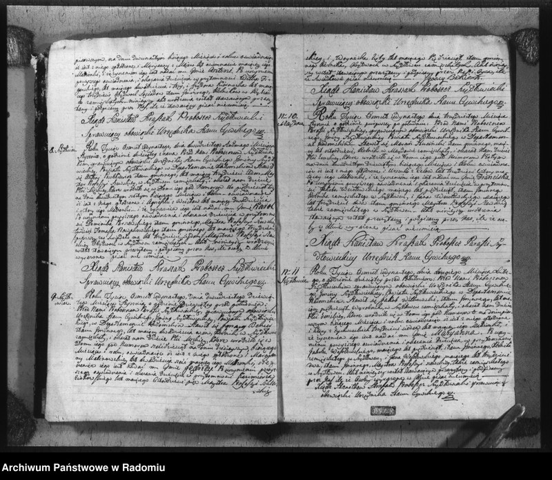 image.from.unit.number "Akta urzędnika stanu cywilnego gminy Szydłowiec z roku 1811"