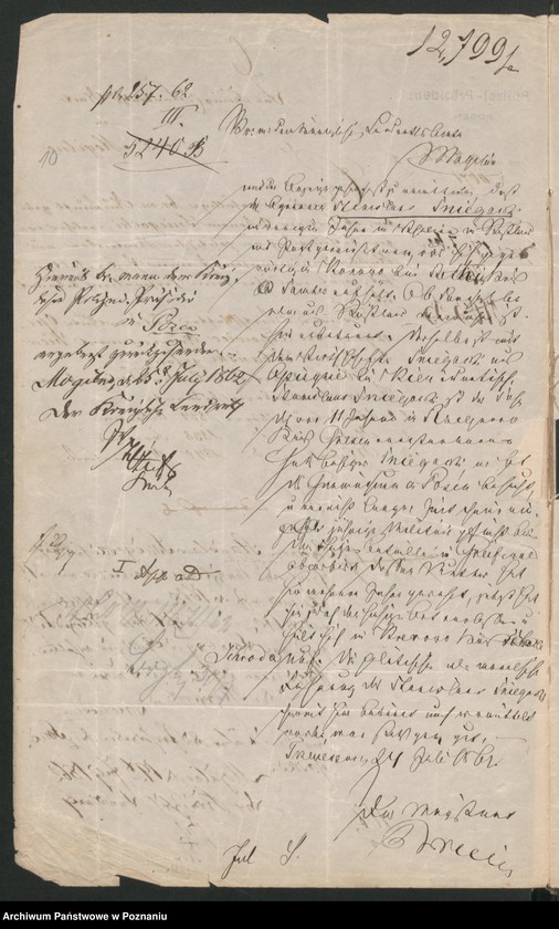 Obraz 14 z jednostki "A. betr. die Familie von Śmiegocki /Michael, Stanislaus und Anton/"