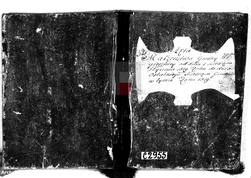 image.from.unit.number "Akta małżeństwa gminy wigierskiey od 1-go stycznia 1819 do dnia ostatniego grudnia tegoż roku 1819"