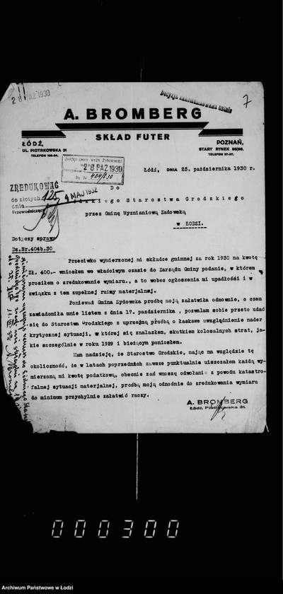 Obraz 11 z jednostki "[Składki na rzecz gminy]"