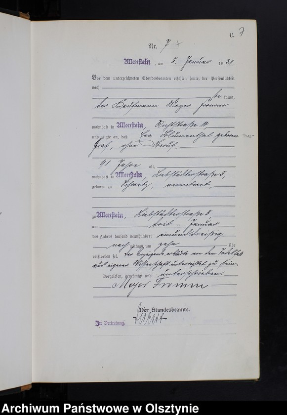 image.from.unit.number "Sterbe-Haupt-Register Nr 1-622"