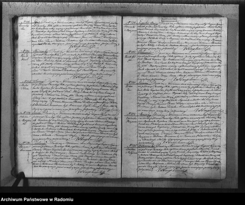 image.from.unit.number "Duplikat akt urodzonych, zaślubionych i zmarłych z parafii Głowaczów w roku 1854"