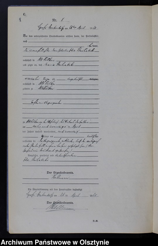 image.from.unit.number "Sterbe-Neben-Register Nr 1 - 17"