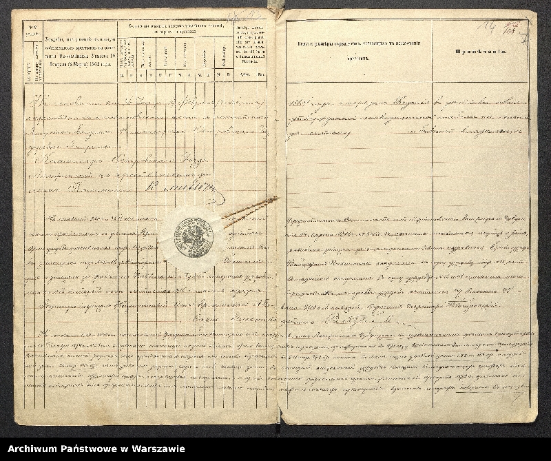 image.from.unit.number "O urządzaniu chłopów byłej rządowej wsi kolonialnej Brańszczyk, gm. Brańszczyk, wchodzącej przy opublikowaniu ważnych dekretów z dnia 19 lutego, 12 marca 1864 r. (Skład prywatnej własności Brańszczyk podległej Eieklie Rapackiej cz.1)"