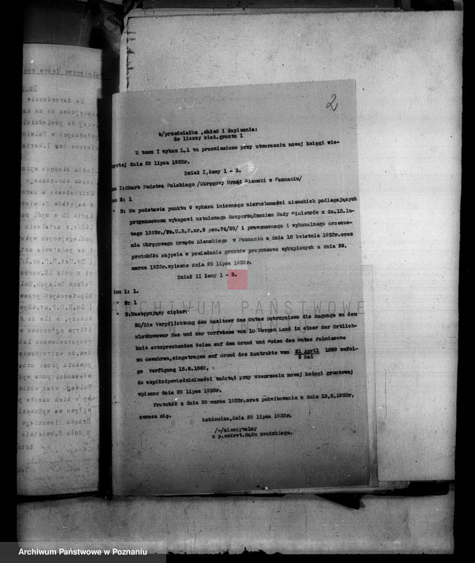 Obraz 6 z jednostki "Przymusowy wykup majątku Falmierowo powiatu wyrzyskiego"