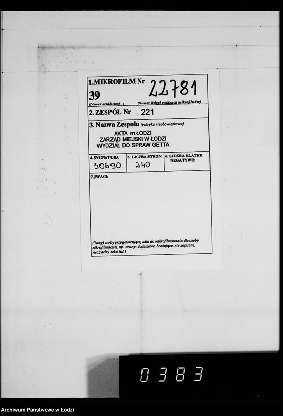 Obraz 2 z jednostki "Kürschnerei. [Zamówienia, rachunki i świadectwa dostaw]"