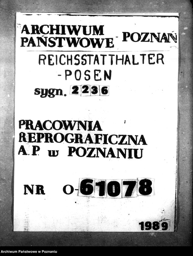 Obraz 1 z jednostki "Besprechungen einer Ministerialkommission über öffentliche Fürsorge und Jugendwohlfahrt in Kalisch"