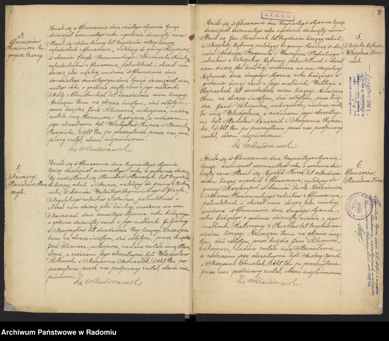 image.from.unit.number "Urząd Stanu Cywilnego w Głowaczowie Akta urodzeń, małżeństw, zgonów 1918 rok"