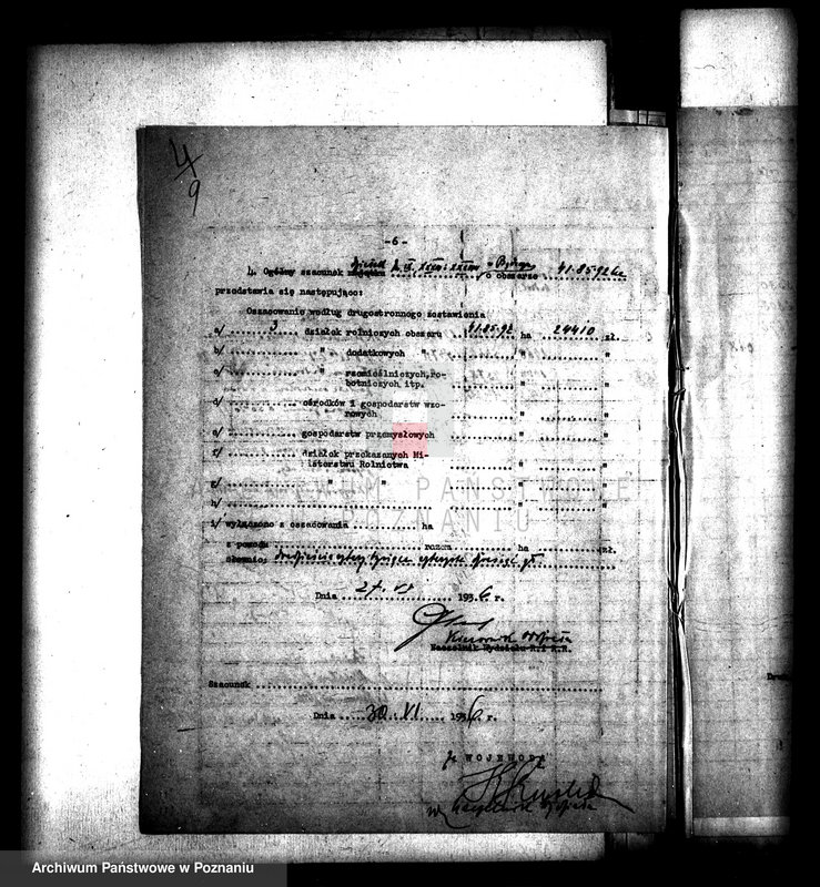 Obraz 13 z jednostki "Operat szacunkowy majątku Bądecz powiatu wrzesińskiego"