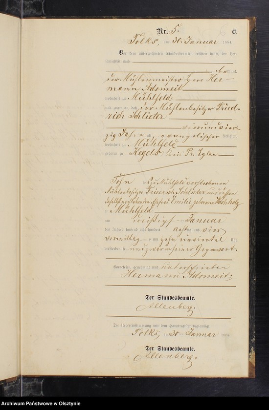 image.from.unit.number "Sterbe-Neben-Register Nr 1 - 22"