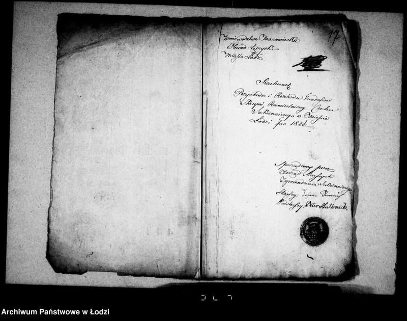 Obraz 16 z jednostki "Akta tyczące się rachunków cechu sukienniczego z fundacji skrzynki rzemieślniczej tegoż cechu"